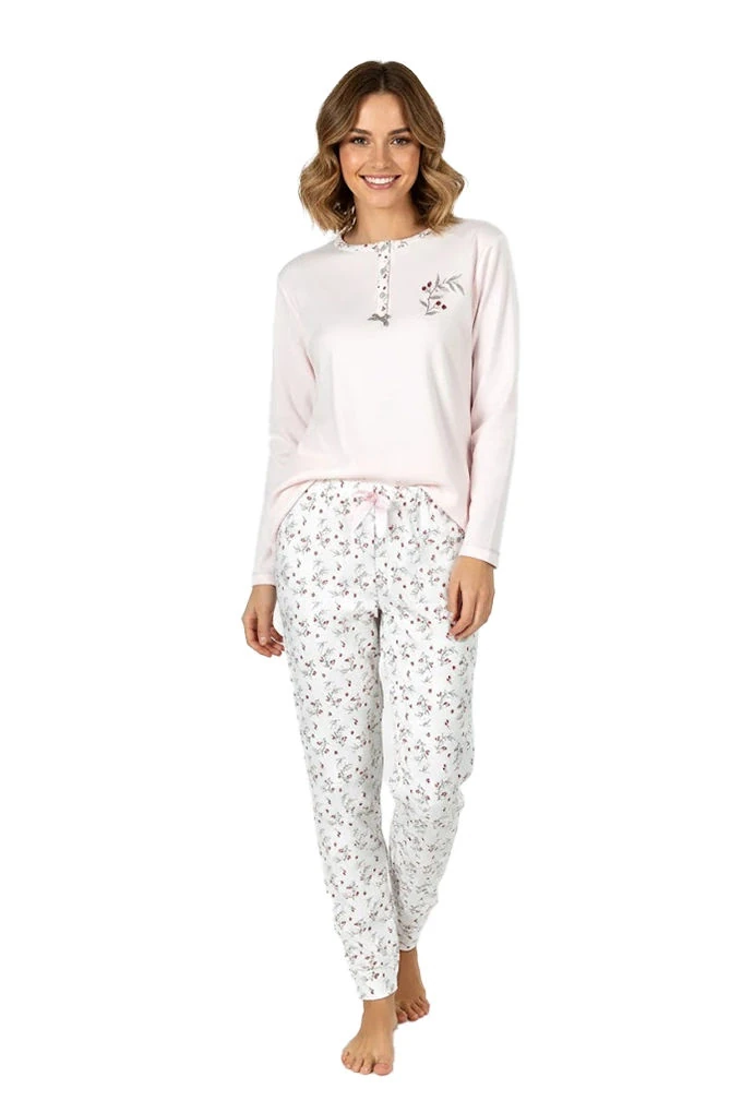 207 Woman Thermal Printed Pyjama Set
