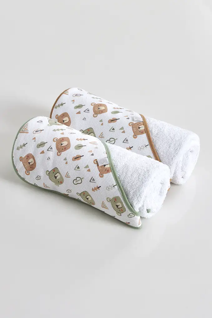 Little Bear Printed Baby Towel