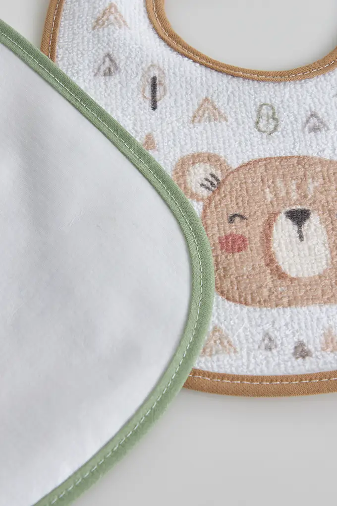 Little Bear Printed Impermeable Bibs