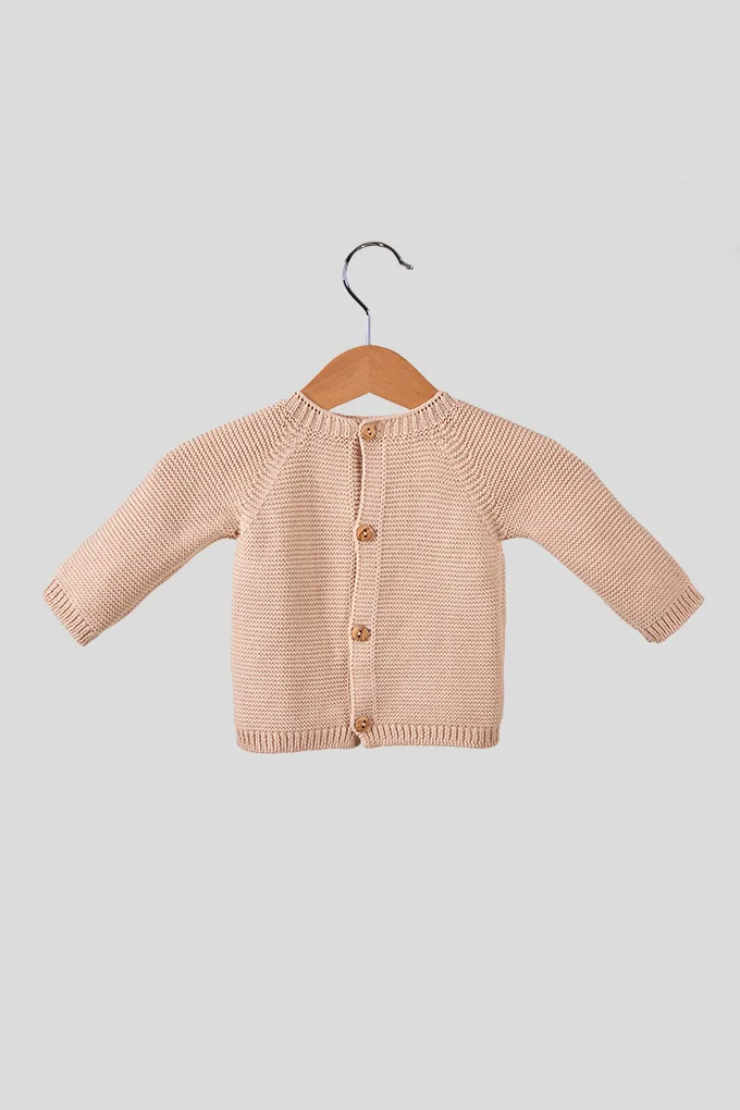 Cotton Knitted Baby Jacket