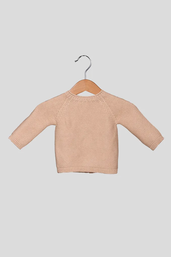 Cotton Knitted Baby Jacket