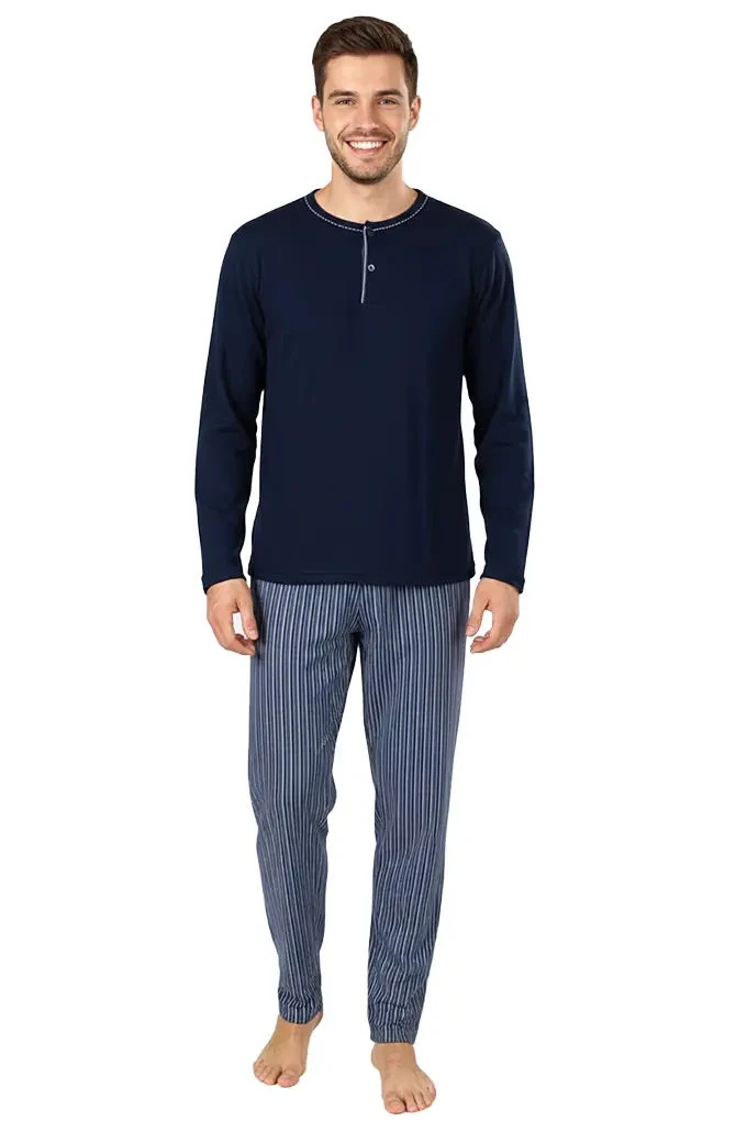 003031 Man Thermal Printed Pyjama Set