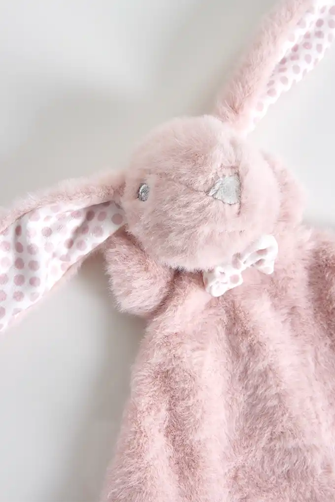 Doudou Coralina Estampado Coelhinho