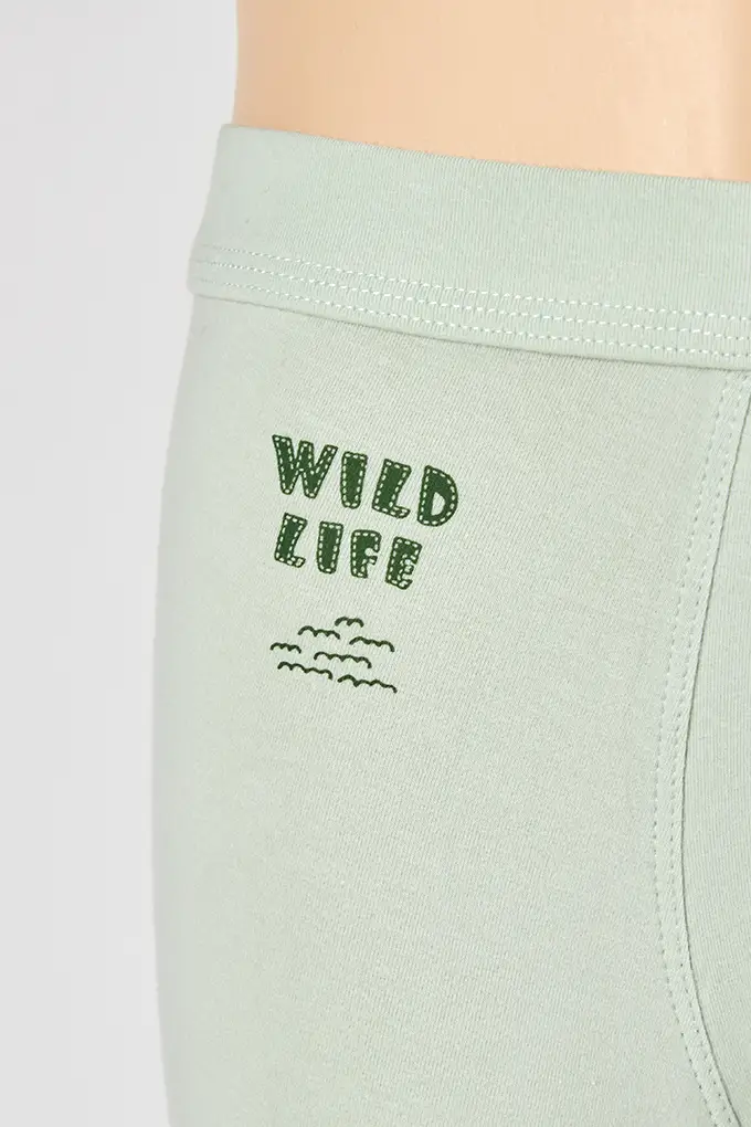 Boxer Estampado Menino Wild Life