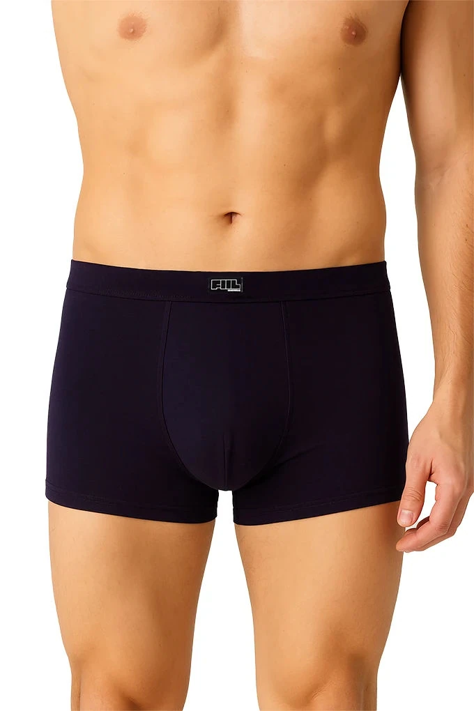 9032 Man Plain Cotton Boxer