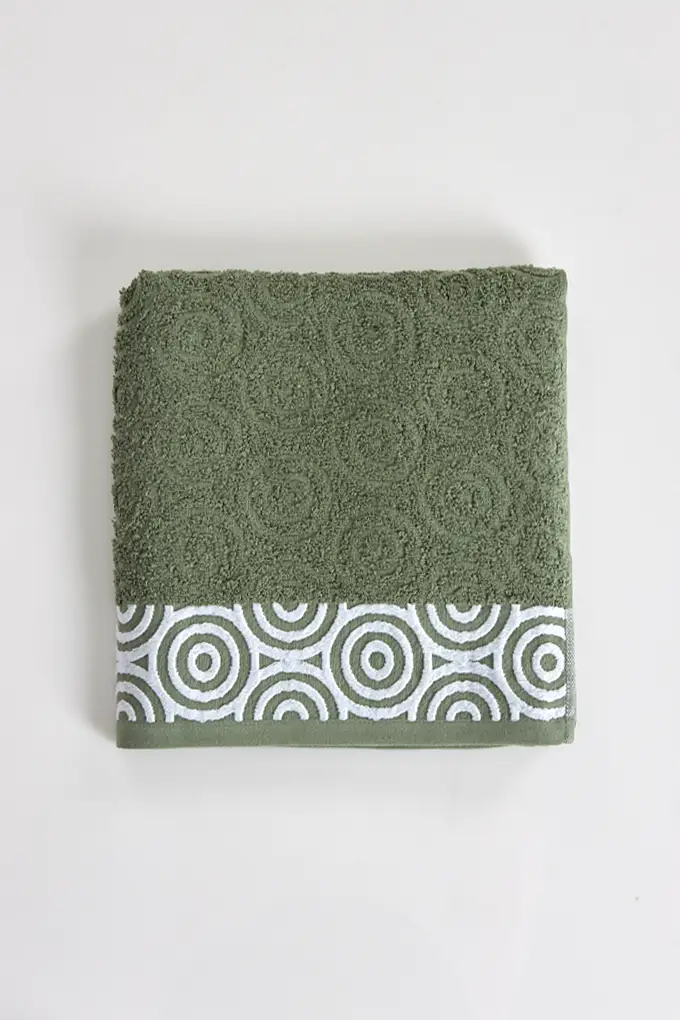 Circulos Jacquard Terry Hand Towels