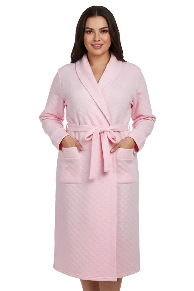 110 Woman Large Size Cotton Robe