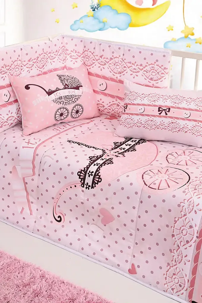 Sleepy Printed Duvet + Crib Bumper