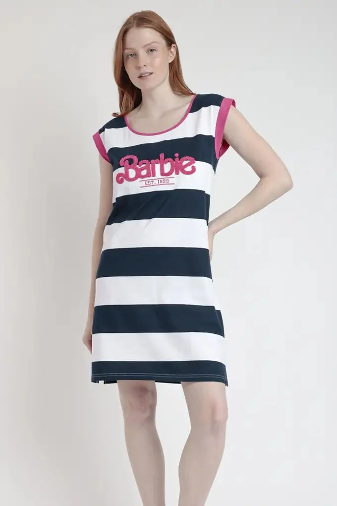 Barbie Woman Printed Night Shirt