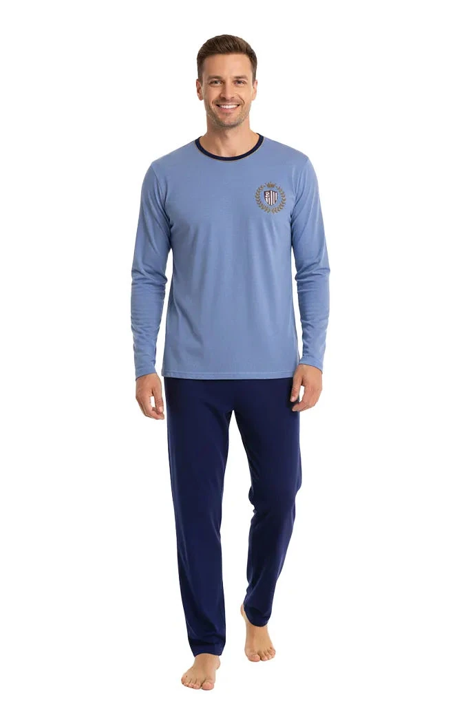 4634P Man Cotton Printed Pyjama Set