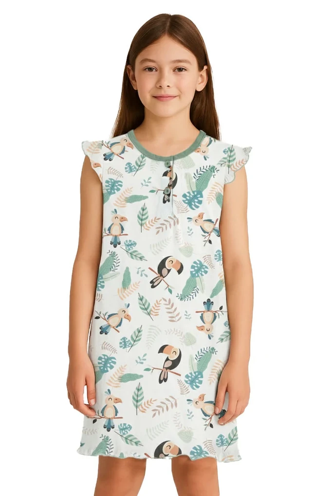 423 Girl Printed Night Shirt