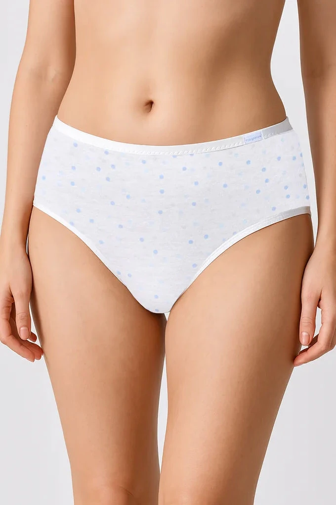 444 Woman Printed Dots Briefs