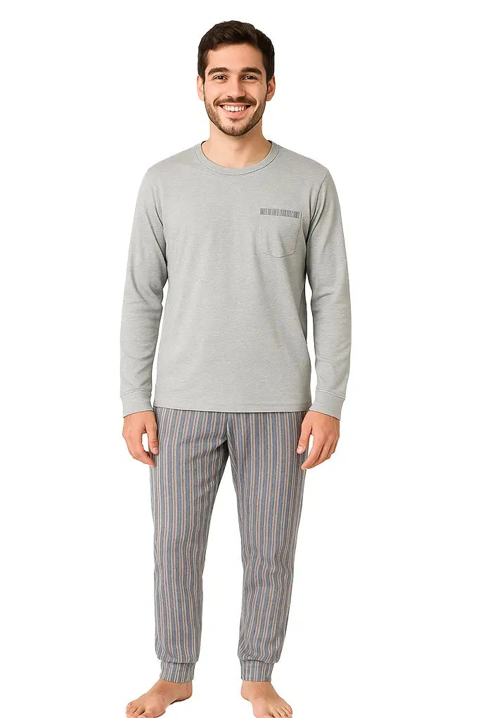 5027 Man Thermal Pyjama Set with Pocket