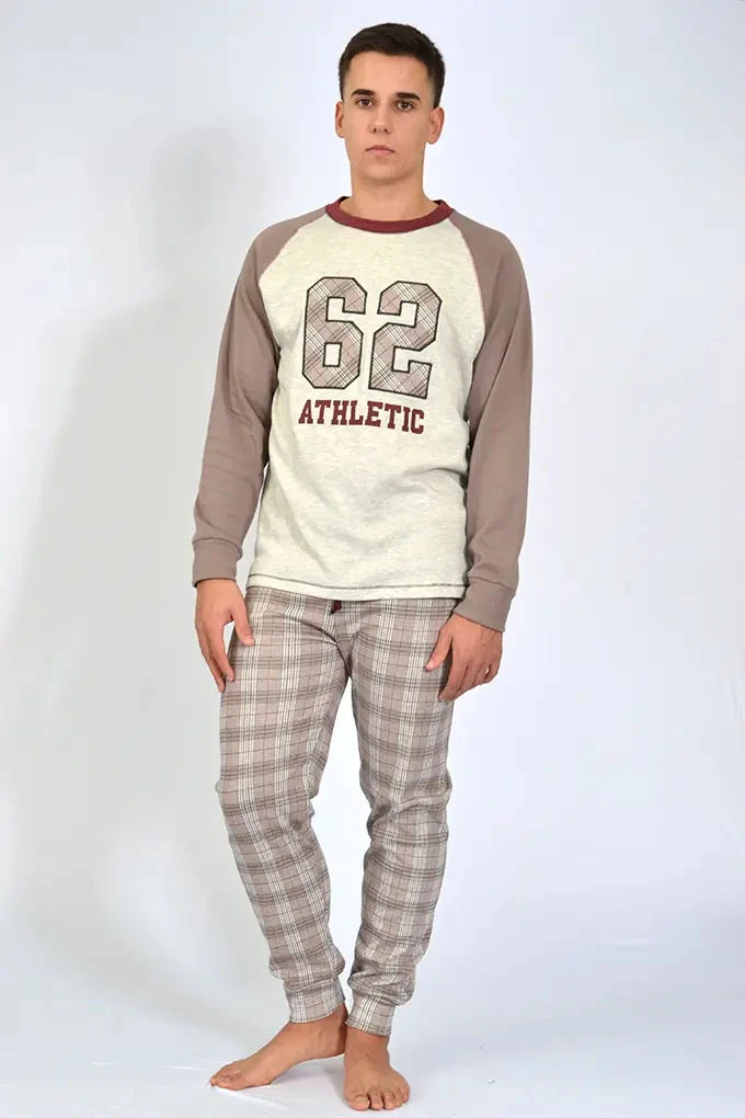 MS4811 Man Thermal Printed Pyjama Set