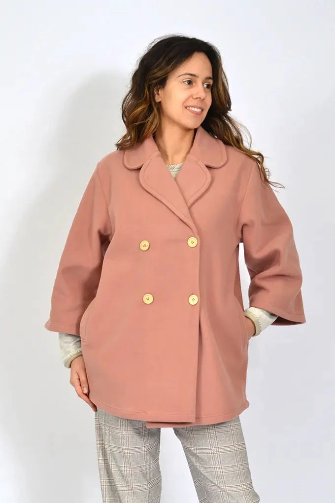 MS3844 Woman Jacket with Buttons