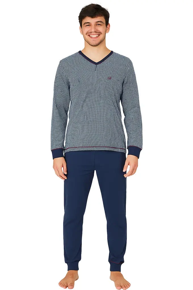 25175 Man Printed Thermal Pyjama Set
