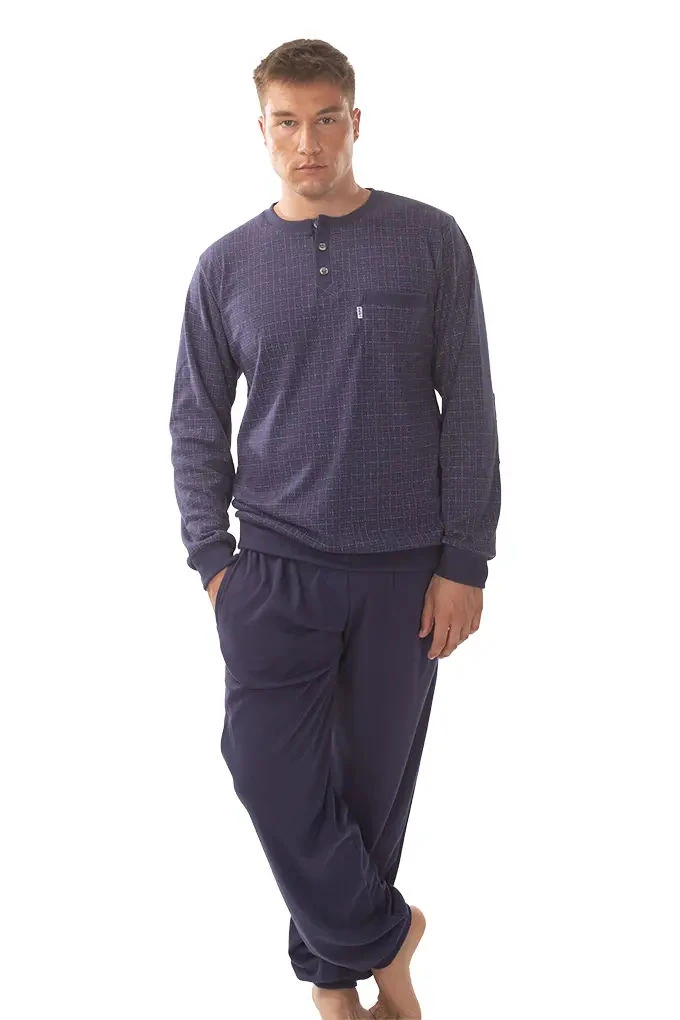 2442 Man Thermal Printed Pyjama Set