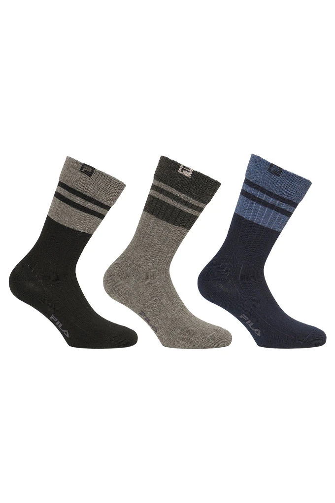 F5405 Man Printed Socks Pack 3