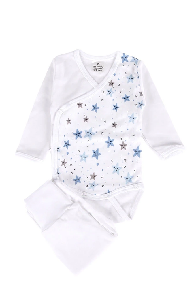 Little Stars Thermal Open Side Body with Collants
