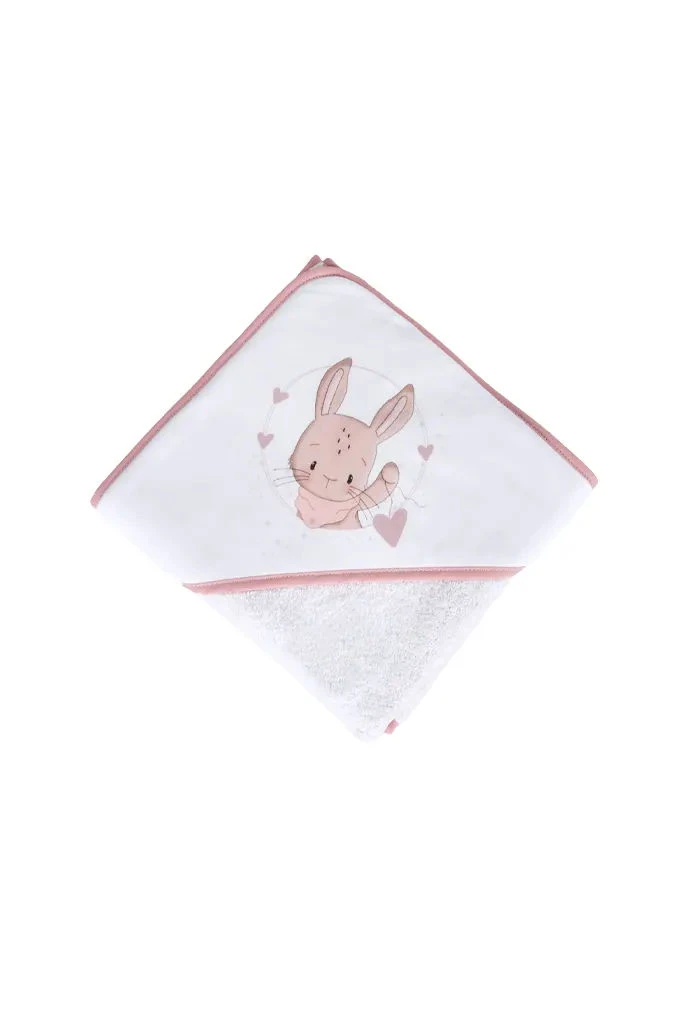 Mischievous Rabbit Printed Baby Towel