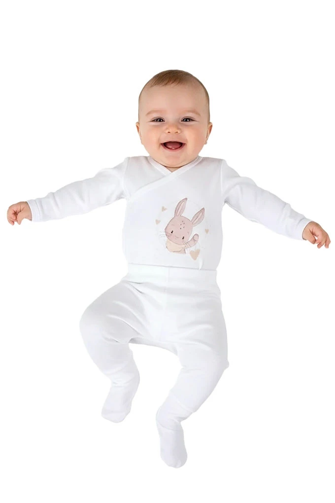 Mischievous Rabbit Thermal Open Side Body with Collants