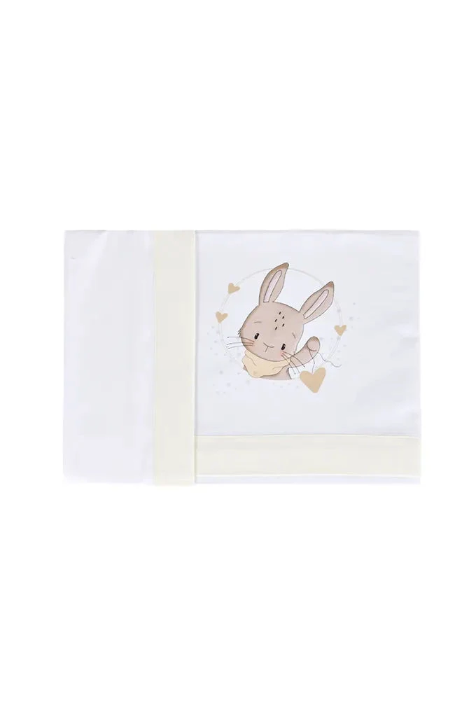 Mischievous Rabbit Cotton Printed Baby Carry Cot Set
