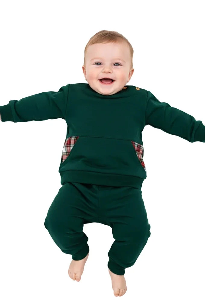 AG227 Baby Boy Thermal 2 Pieces Baby Set