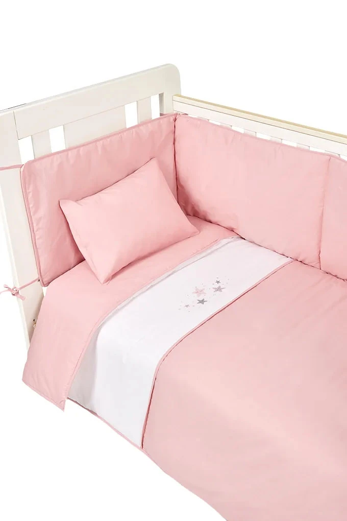 Little Stars Printed Duvet + Crib bumper