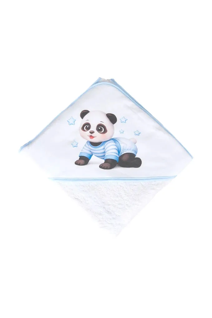 Panda Printed Baby Towel
