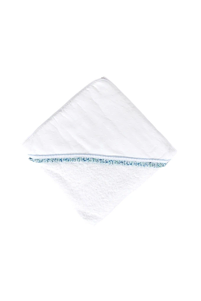 Flowers Printed Plumetis Baby Towel