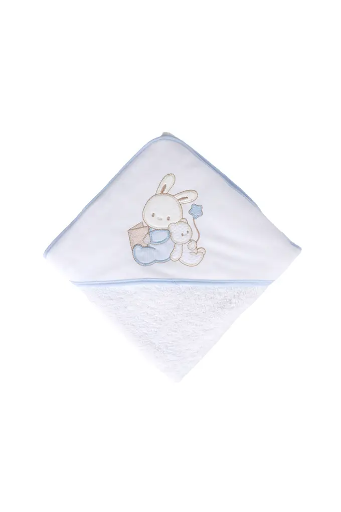 Bunny Stories Embroidered Baby Towel
