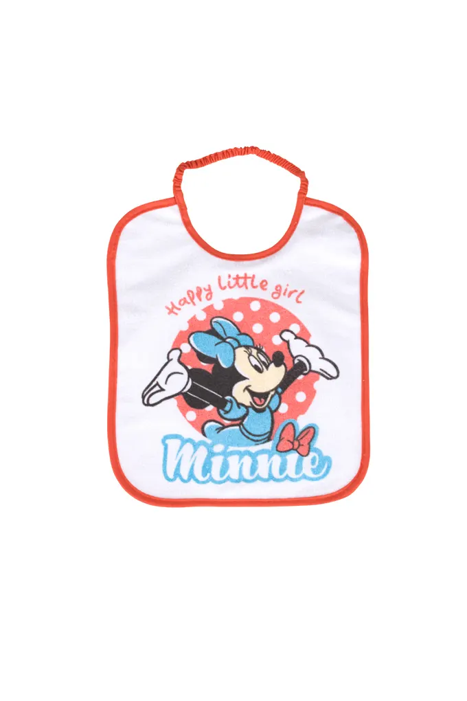 EZ09007 Minnie Printed Impermeable Bibs