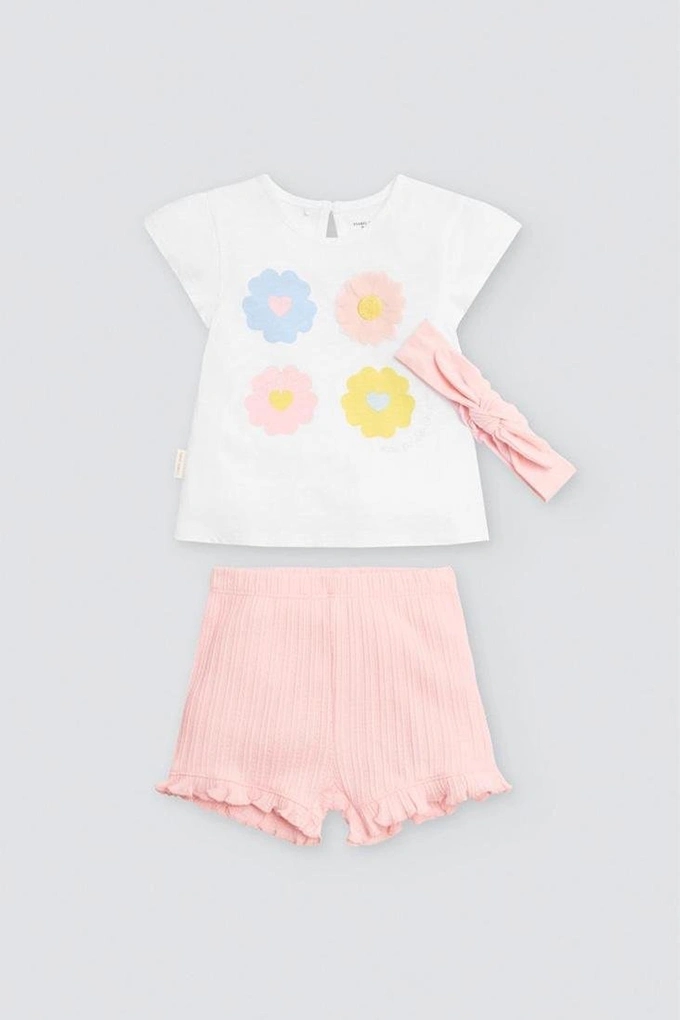 25450 Baby Girl 3 Pieces Baby Set
