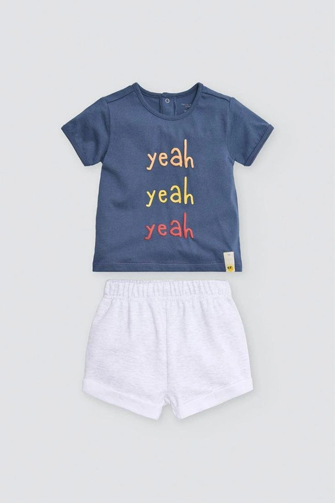 25626 Printed 3 Pieces Baby Set