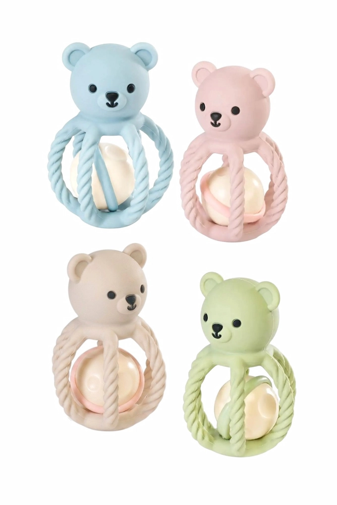 11094 Silicone Teether Rattler