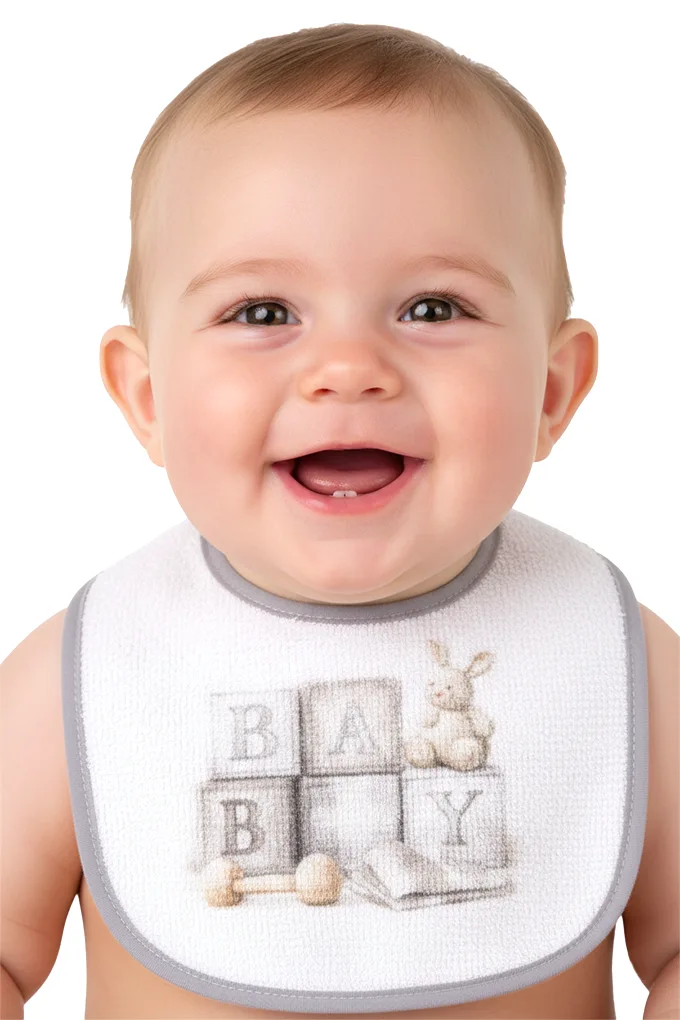 Cuves Printed Impermeable Bibs