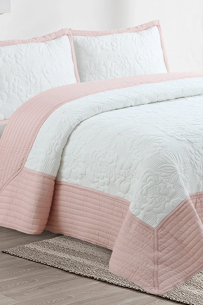 2640 Embroidered Bedspread with Bar