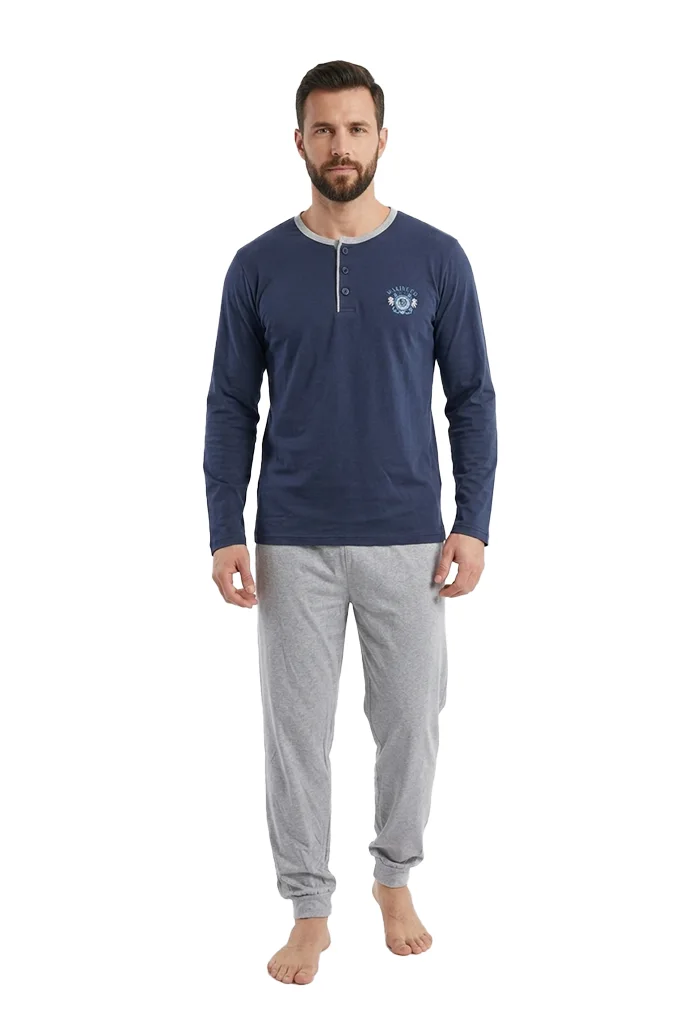 4440 Man Cotton Printed Pyjama Set