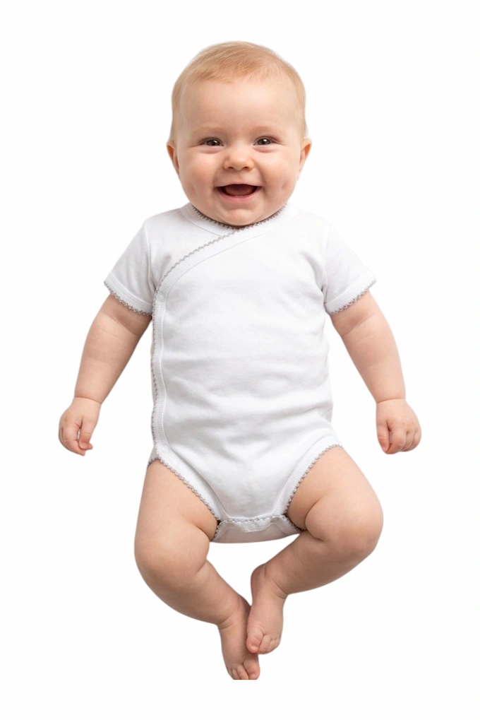 B08/0 Short Sleeve Plain Cotton Body