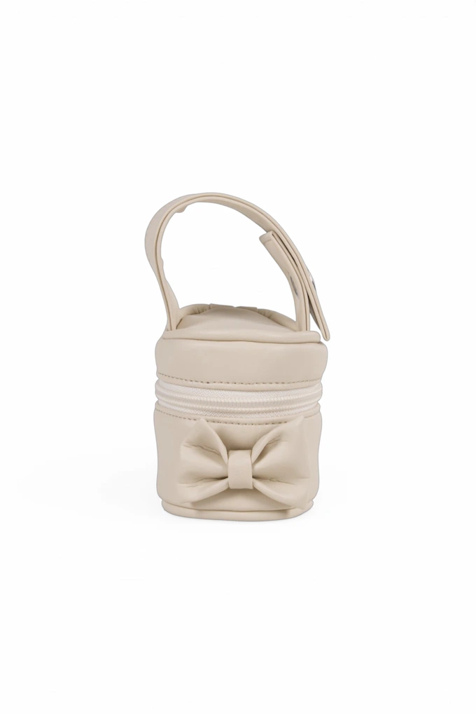 Bow Synthetic Pacifier Holder