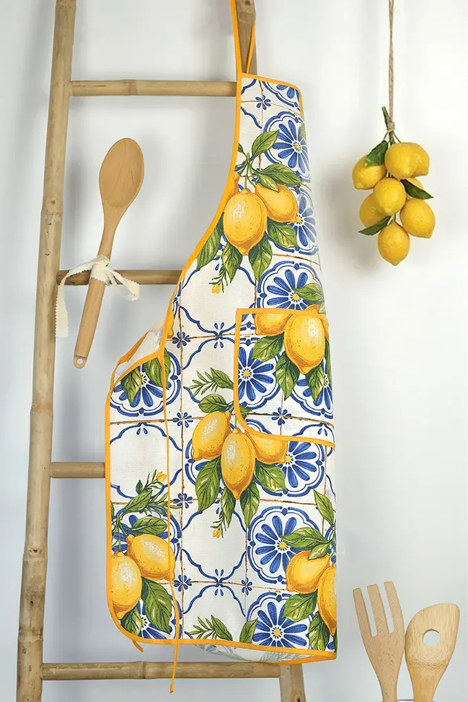 Aljezur Printed Twill Kitchen Aprons
