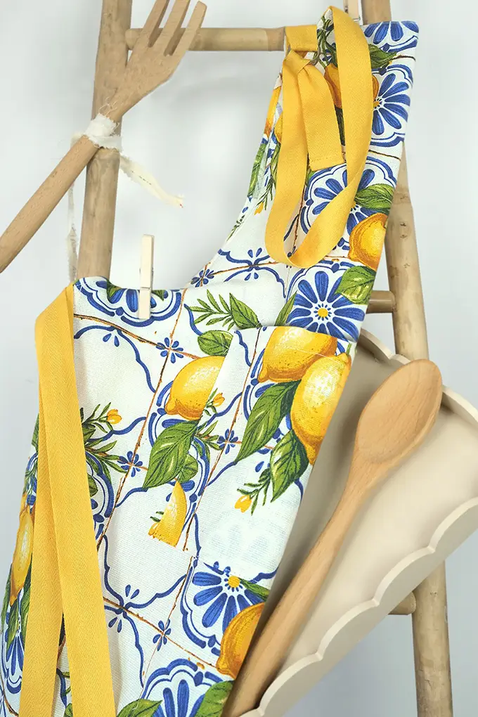Aljezur Printed Twill Chef Kitchen Aprons