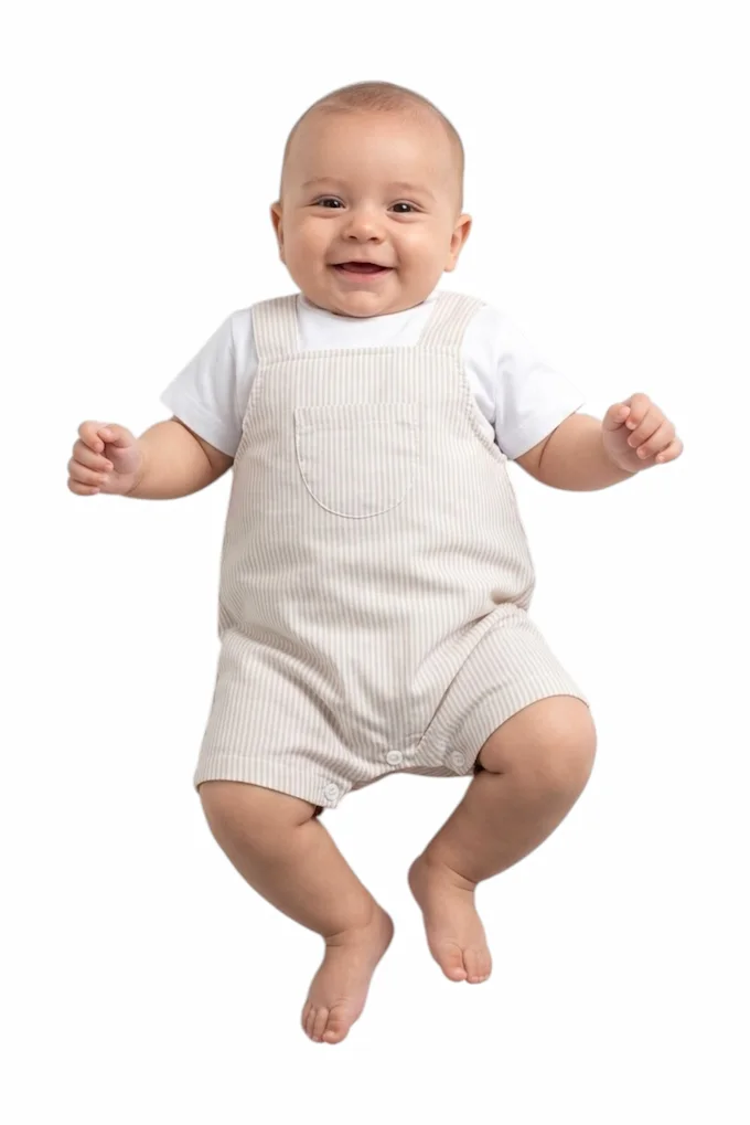 M009 Boy Printed Baby Romper