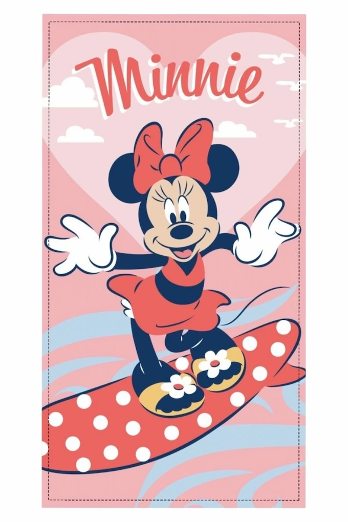 EZ78110 Minnie Printed Beach Towel