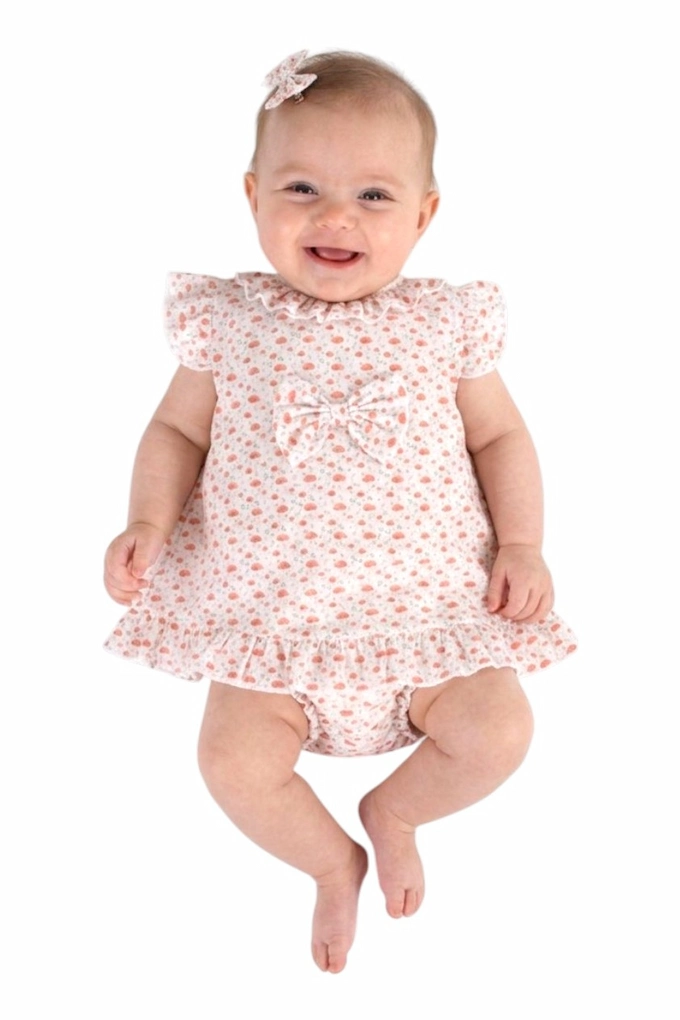 28 Printed 3 Pieces Baby Girl Set