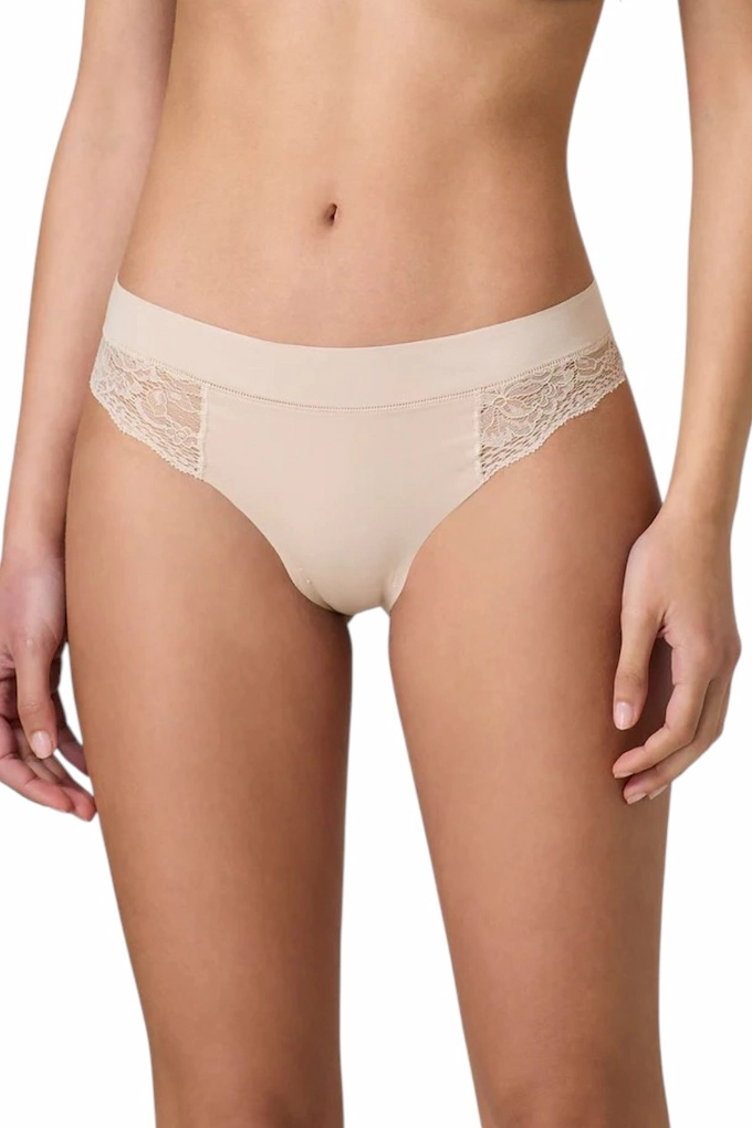 8013 Woman Laser Cut Cotton Bikini Knickers