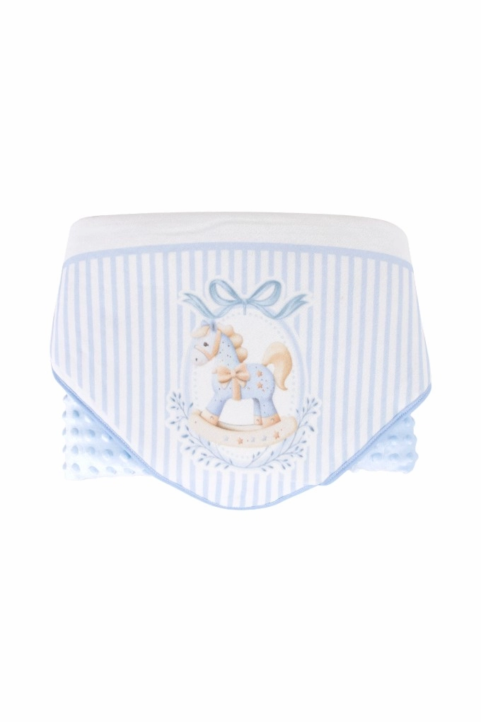 Rocking Horse Bubble Baby Blanket