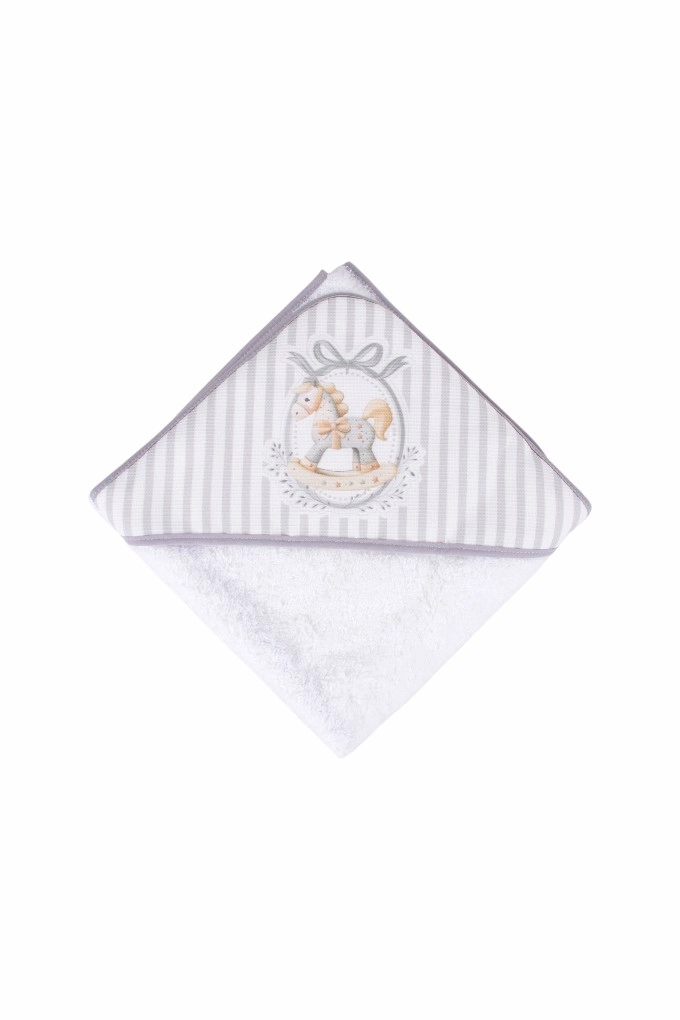 Rocking Horse Printed Baby Towel