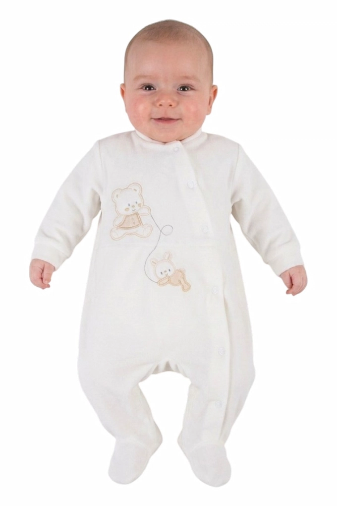 Little Friends Velvet Babygrow