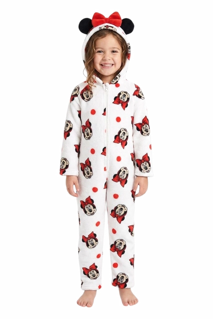 Pack 4 Printed Coralina Sleepsuits Girls Minnie VH2066